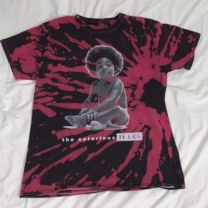 Biggie Tie Dye Graphic Tee